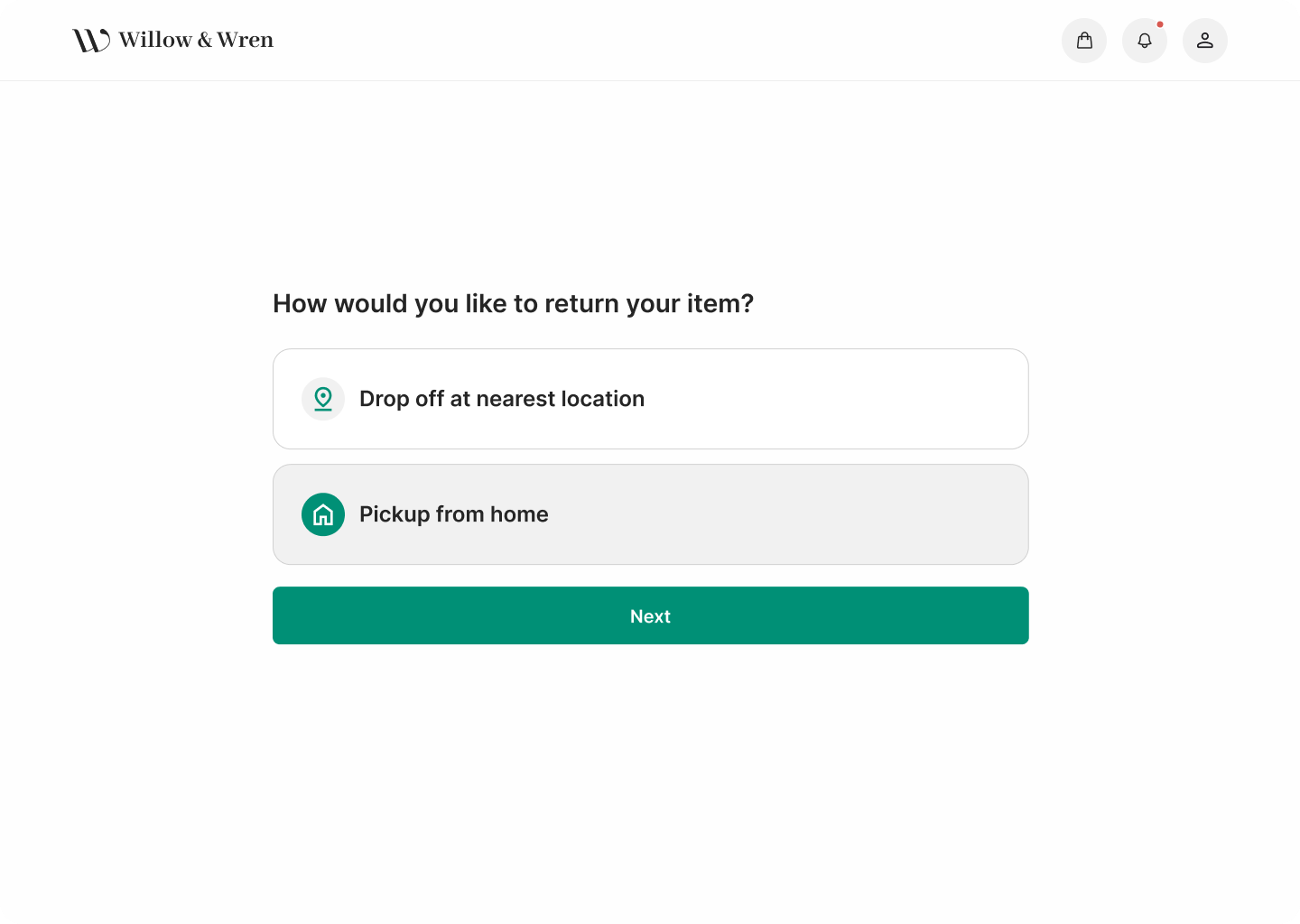 Return Options - 2x