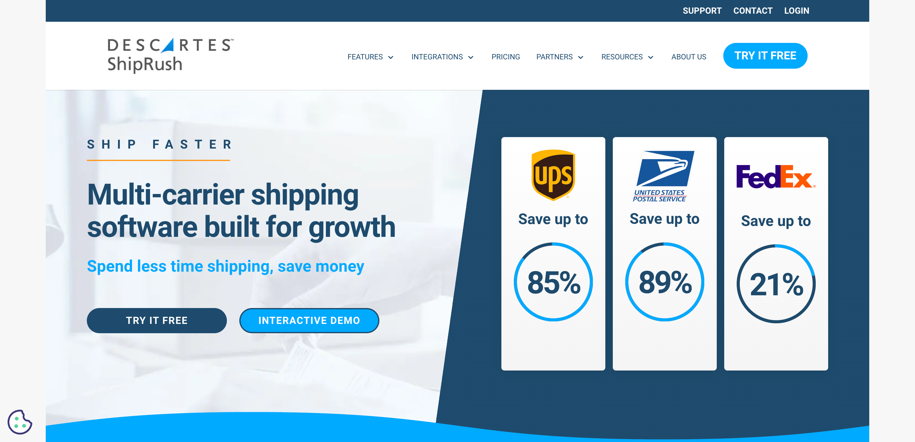 Descartes ShipRush – Best for Mid-Market Rate Shopping and Automation Depth